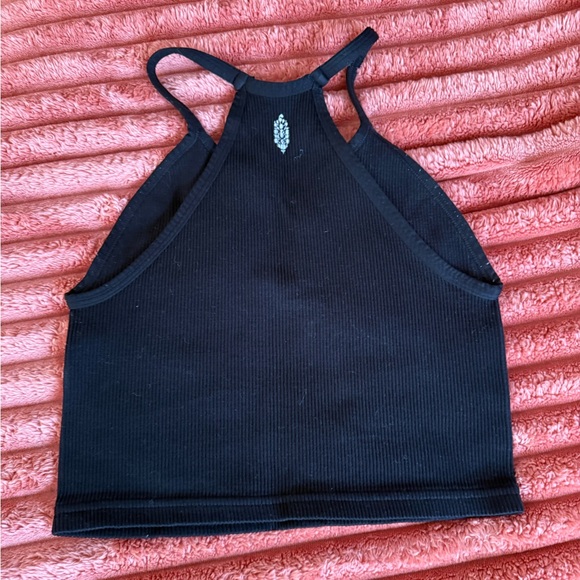 FP Movement Free People Black Happiness Runs Crop Tank - Picture 2 of 2